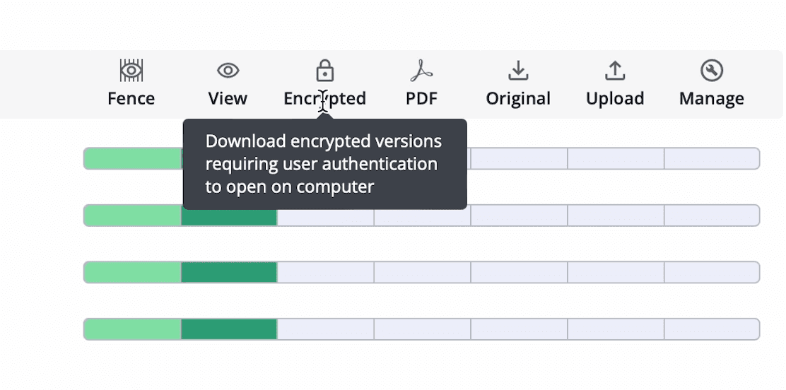 iDeals VDR document permissions