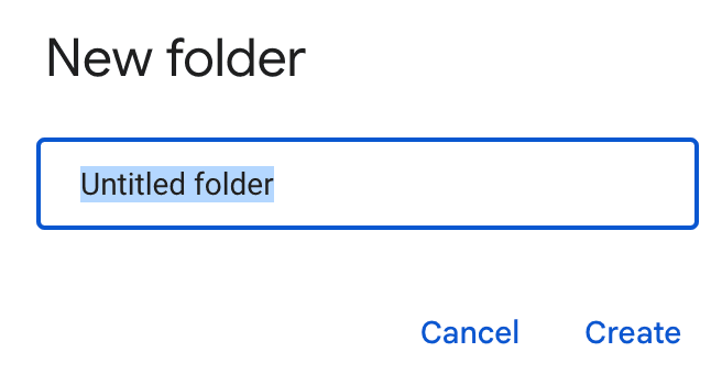Google Drive Sharing Settings