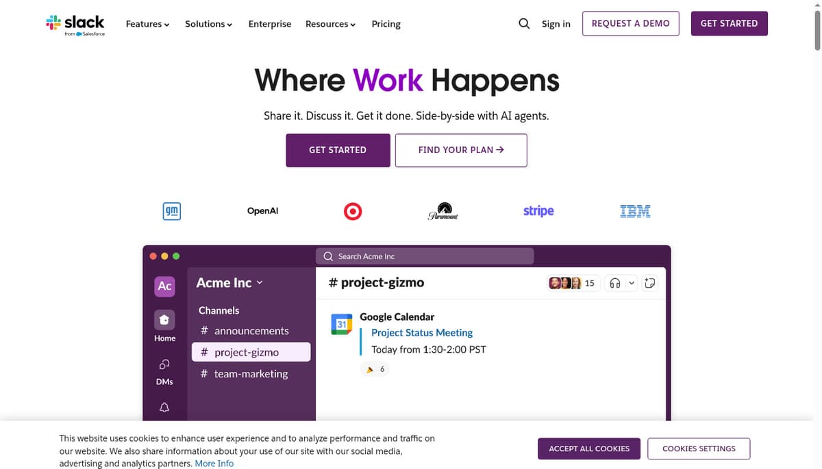 Slack Team Communication