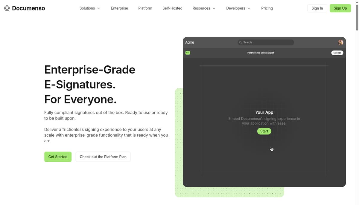 Documenso E-Signature