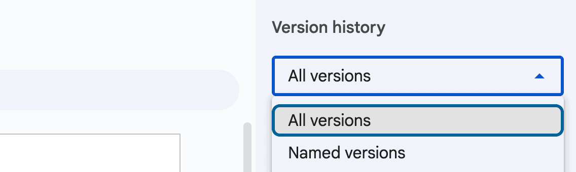 How to manage Google Docs version control in 2026