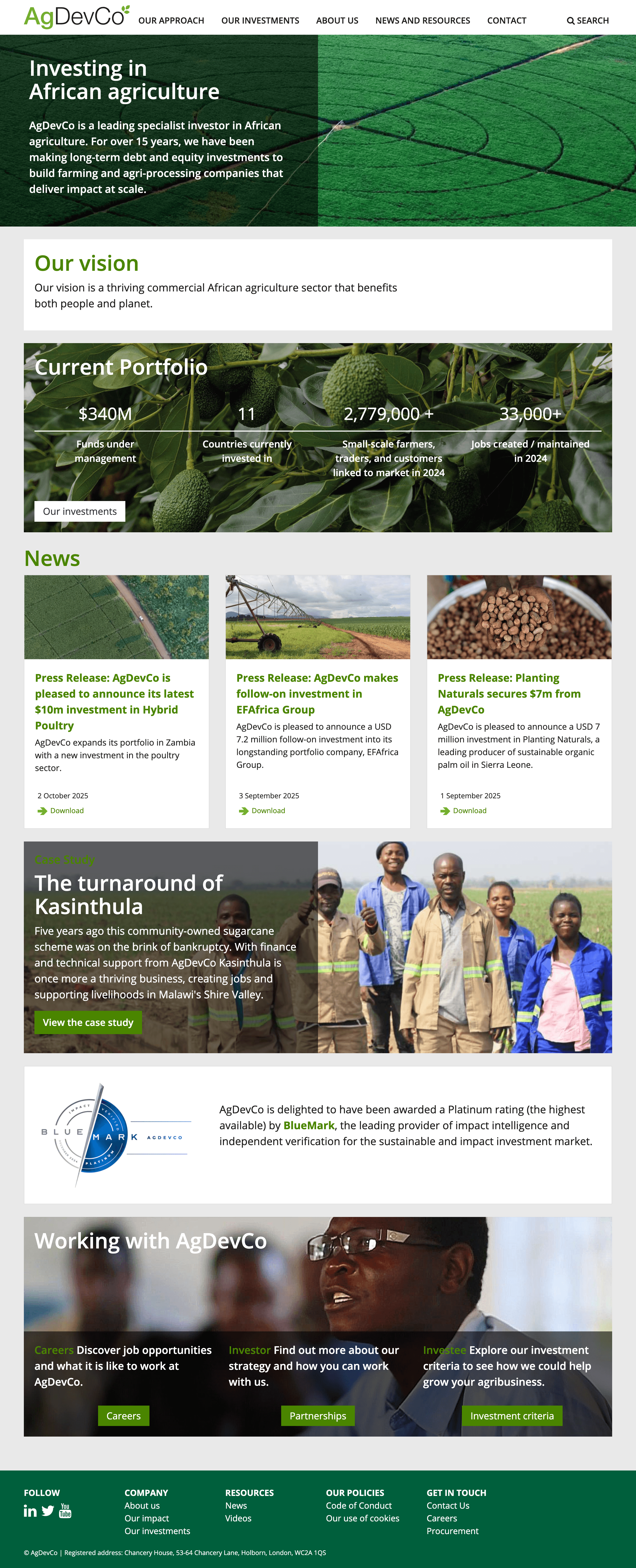 Top 15 Agriculture Investors in Africa in 2026