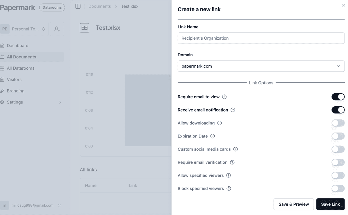 Subir documento de Google Sheets