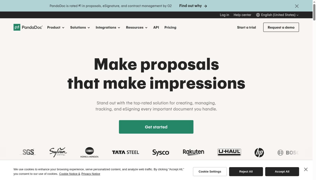 PandaDoc Proposal Management